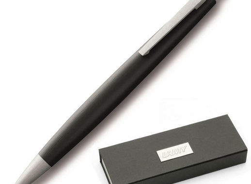 Ручка шариковая Lamy 2000 цвет чернил черный цвет корпуса черный (артикул производителя 4000792)